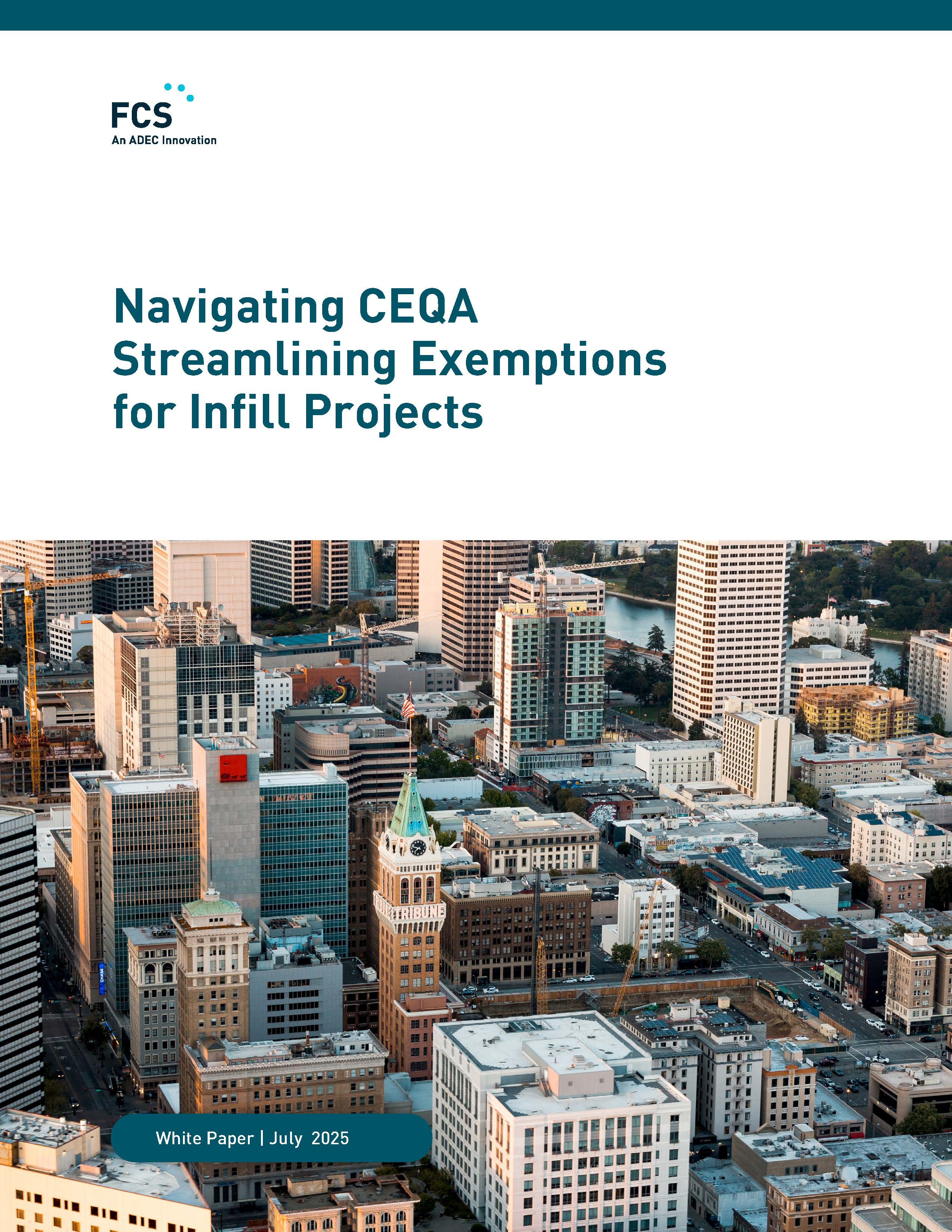 Image Navigating CEQA Streamlining Exemptions for Infill Projects
